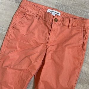 Women’s Classic Straight-Fit Stretch Chino Pink Pants